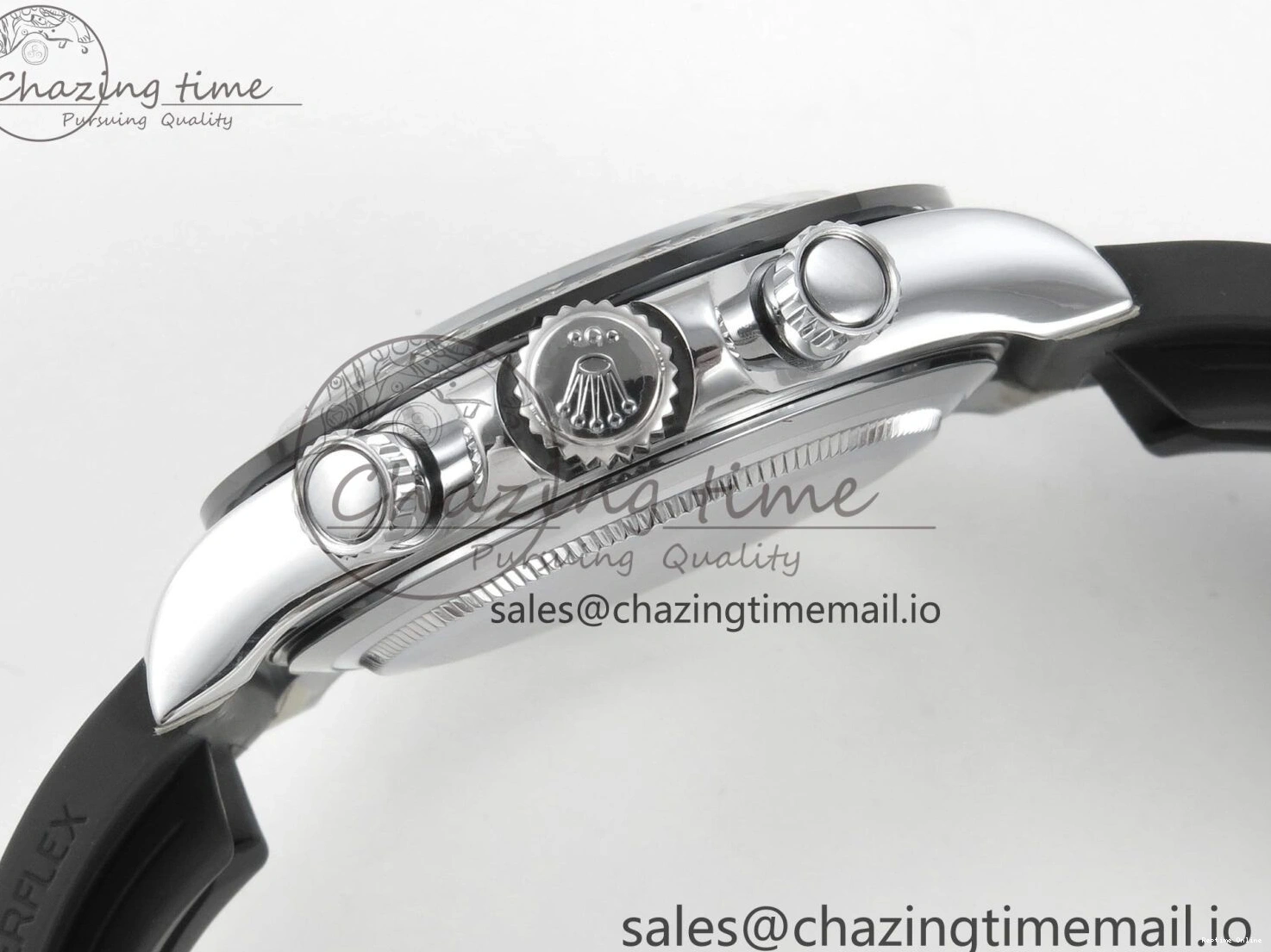 0405 Daytona 116519 QF 1:1 Best Edition Grey Black Dial on Oysterflex Strap SH4130 V11（Gain Weight） EasyMatch 172